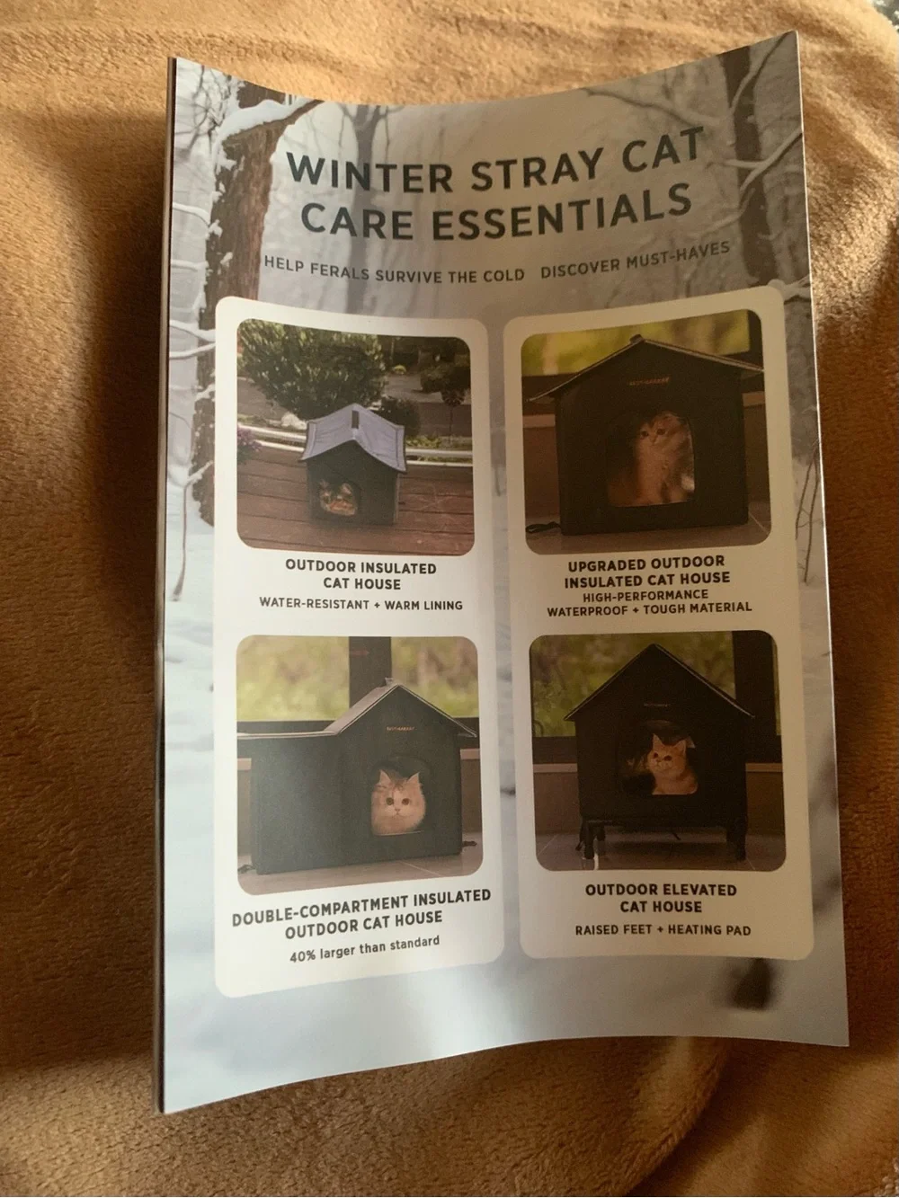 Rest-Easy Heated Cat/ Dog Bed Pad